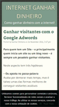Mobile Screenshot of internetganhardinheiro.com