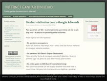 Tablet Screenshot of internetganhardinheiro.com